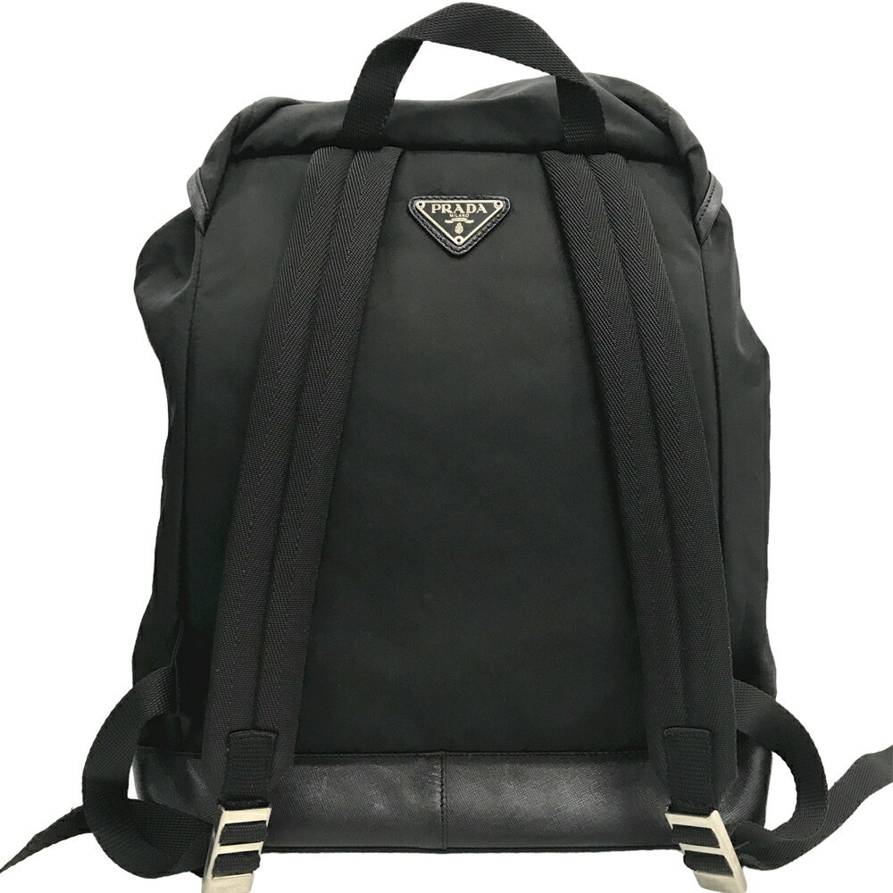Prada Nylon Drawstring Backpack Black - image 5